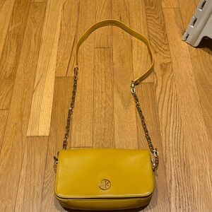 Tory Burch Mustard Crossbody Bag